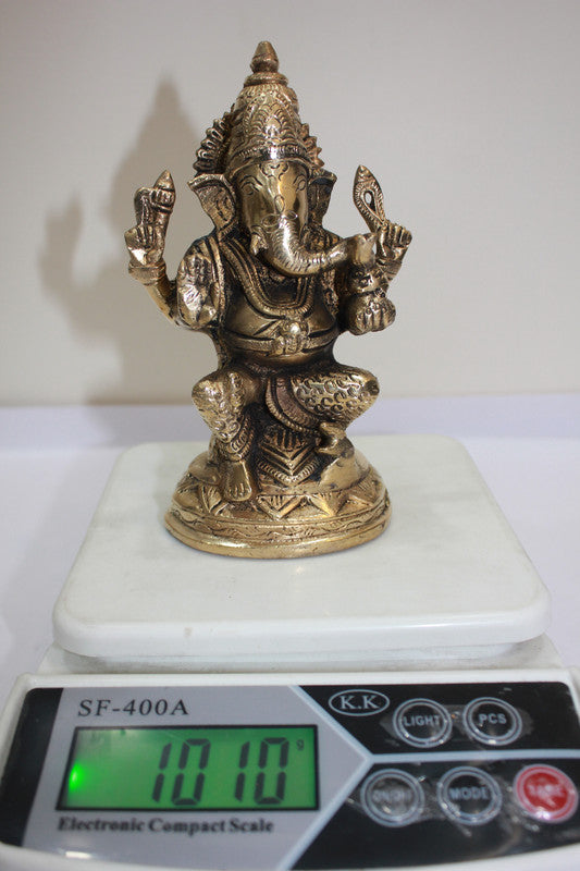 Brass Ganesh Ji Statue