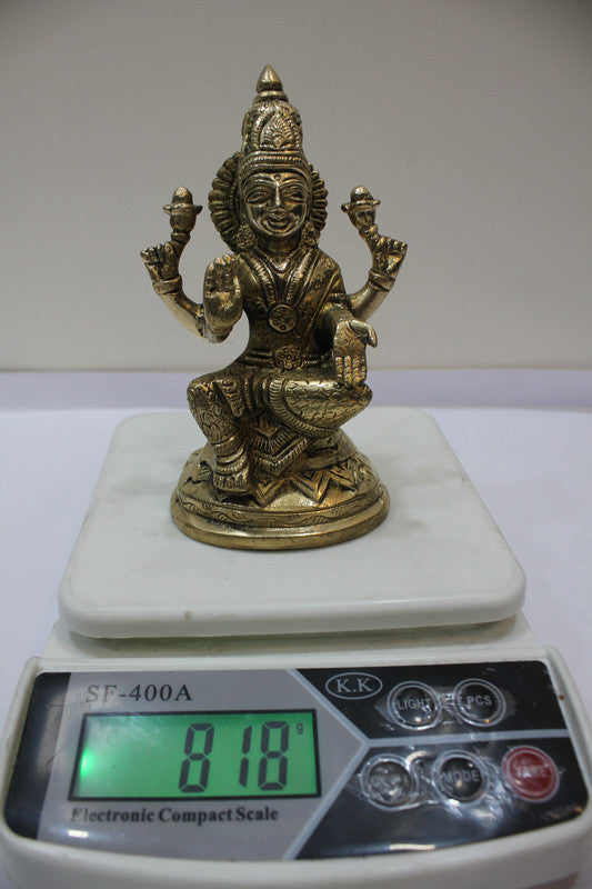 Brass Laxmi Ji Statue