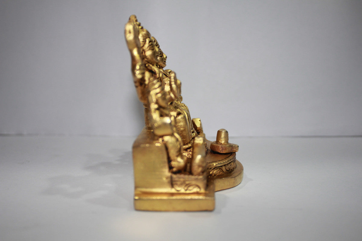 Brass Shiv Parivar Idol | Shiv Family Murti Statue