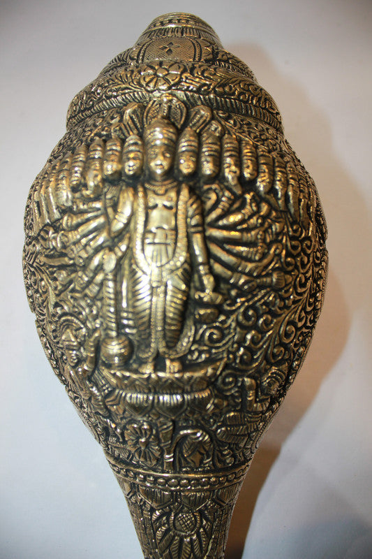 Brass Shankh, Vishwaroopam Conch