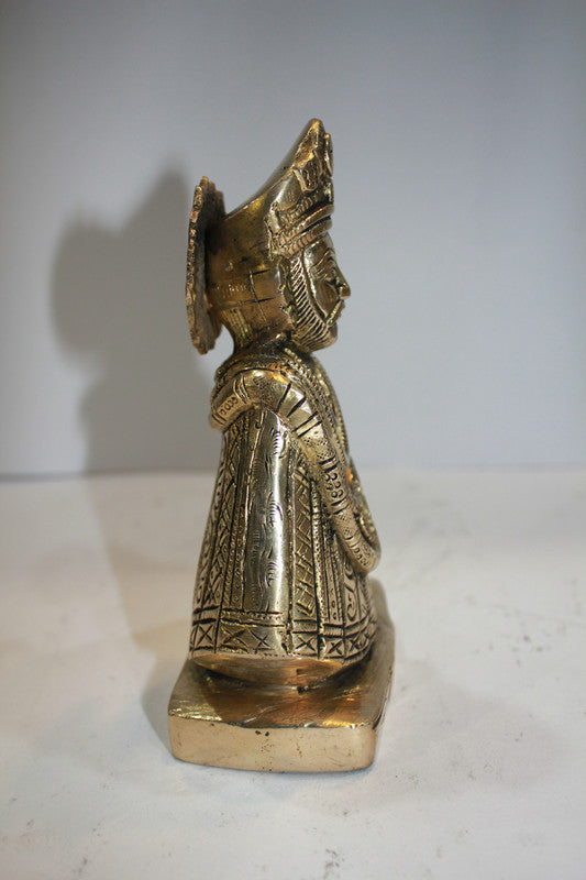 Brass Khatu Shyam Ji Statue