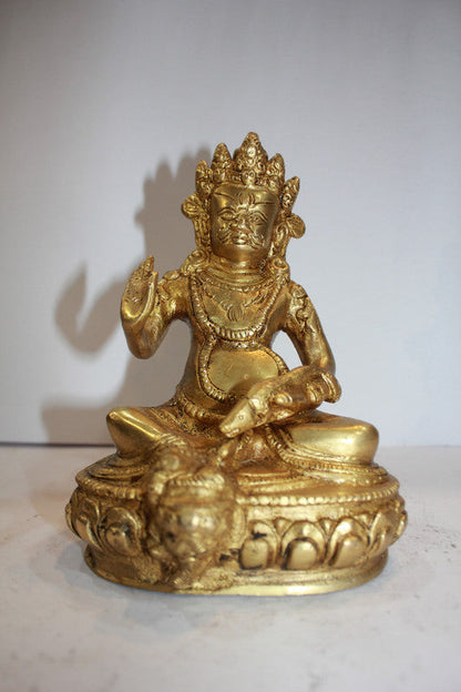 Brass Kuber Ji Statue