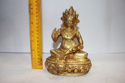 Brass Kuber Ji Statue