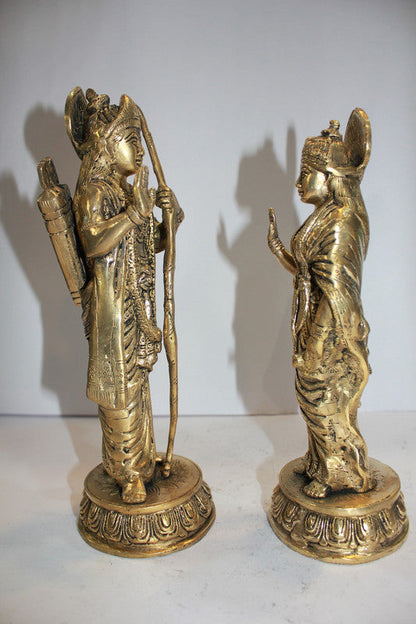 Ram Sita Statue Pair Statue