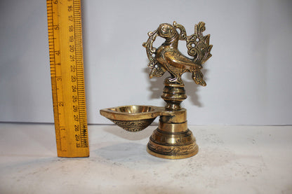 Brass Murga Lamp, Diya, Deepak