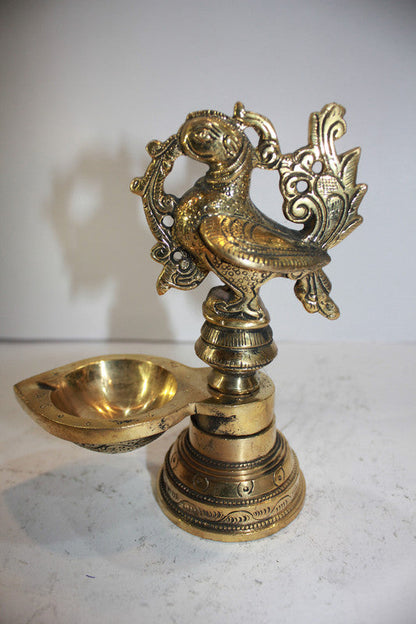 Brass Murga Lamp, Diya, Deepak