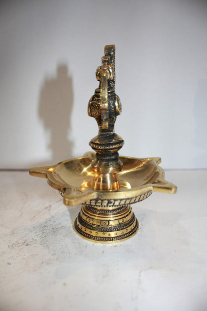 Brass Murga Lamp, Diya, Deepak