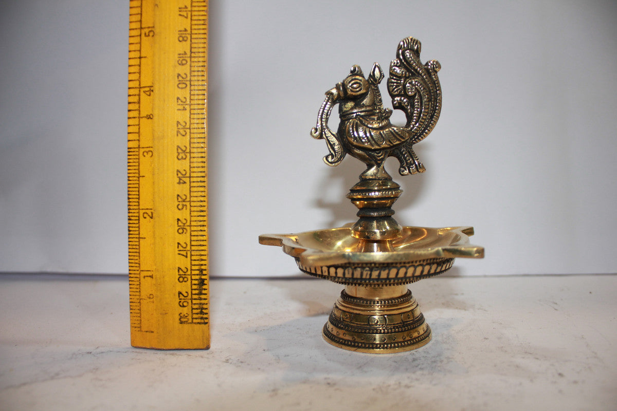 Brass Murga Lamp, Diya, Deepak