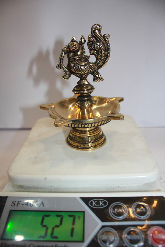 Brass Murga Lamp, Diya, Deepak