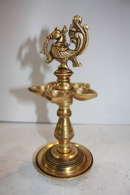 Brass Murga Lamp, Diya, Deepak