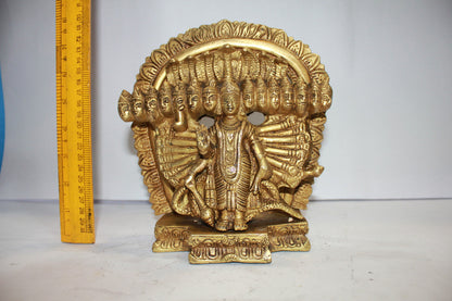 Brass Virat Roop of Lord Vishnu Statue