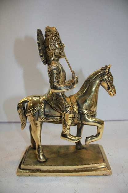 Brass Ramdev Pir Statue