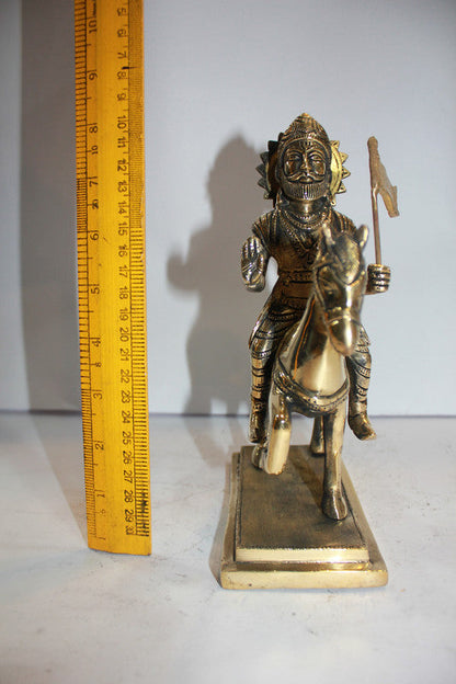 Brass Ramdev Pir Statue