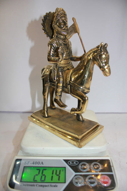 Brass Ramdev Pir Statue