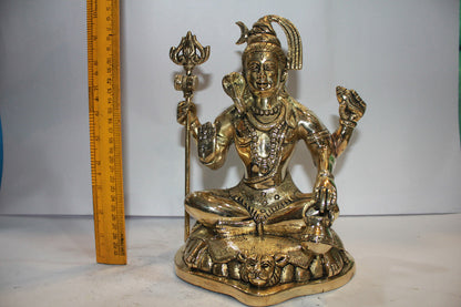 Brass Shiv Ji Idol Statue