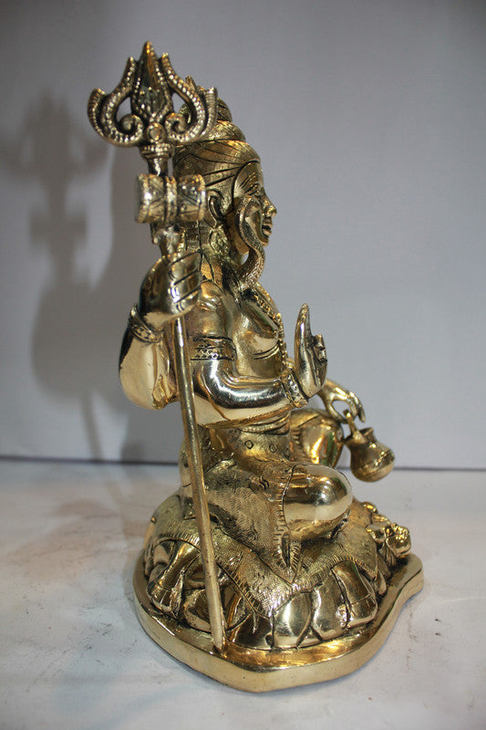 Brass Shiv Ji Idol Statue