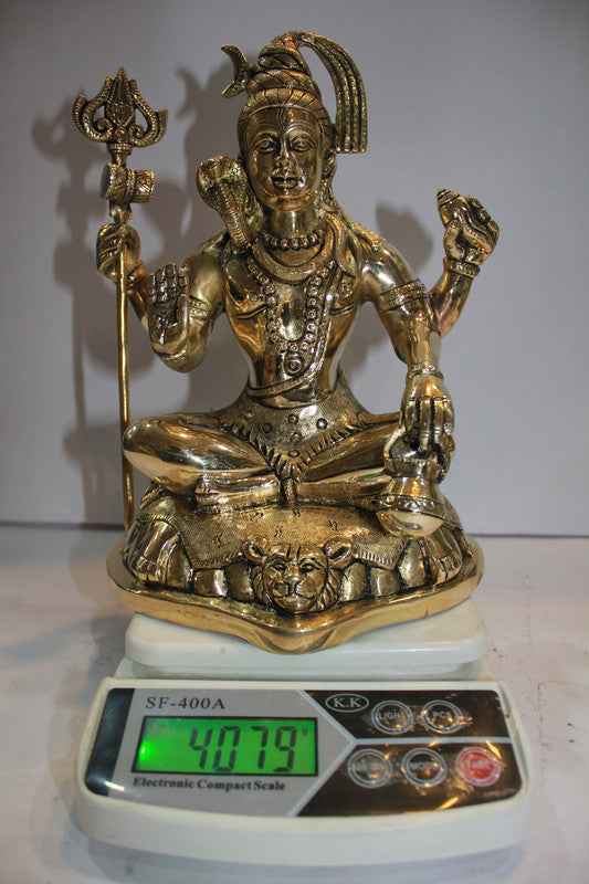 Brass Shiv Ji Idol Statue