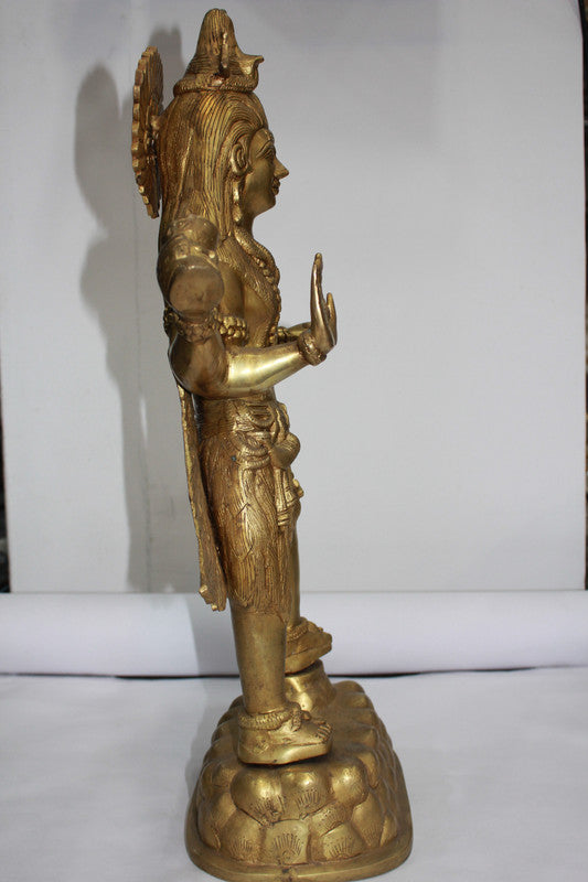 Brass Shiv Ji Idol Statue