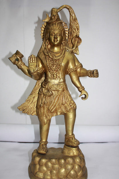 Brass Shiv Ji Idol Statue