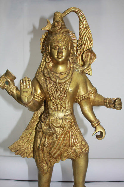 Brass Shiv Ji Idol Statue