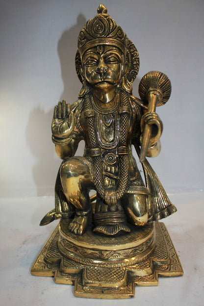 Brass Hanuman Ji God Idol Statue