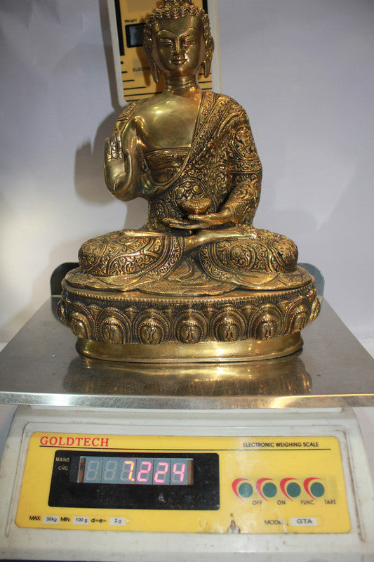 Brass Budha Statue