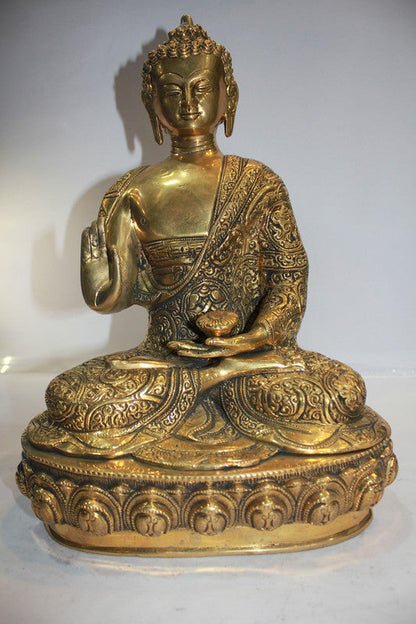 Brass Budha Statue