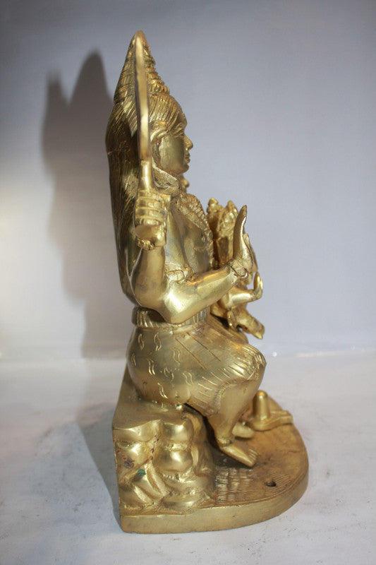 Brass Shiv Parivar Idol Statue