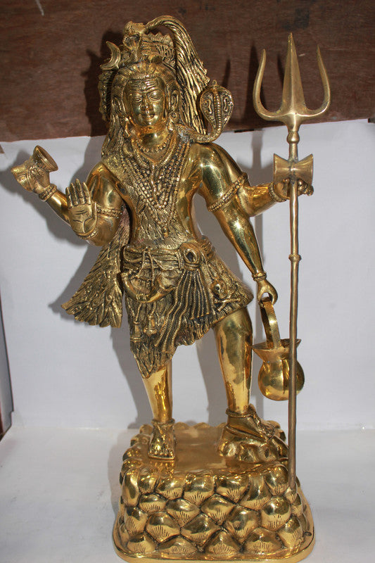 Brass Shiv Ji Idol Statue