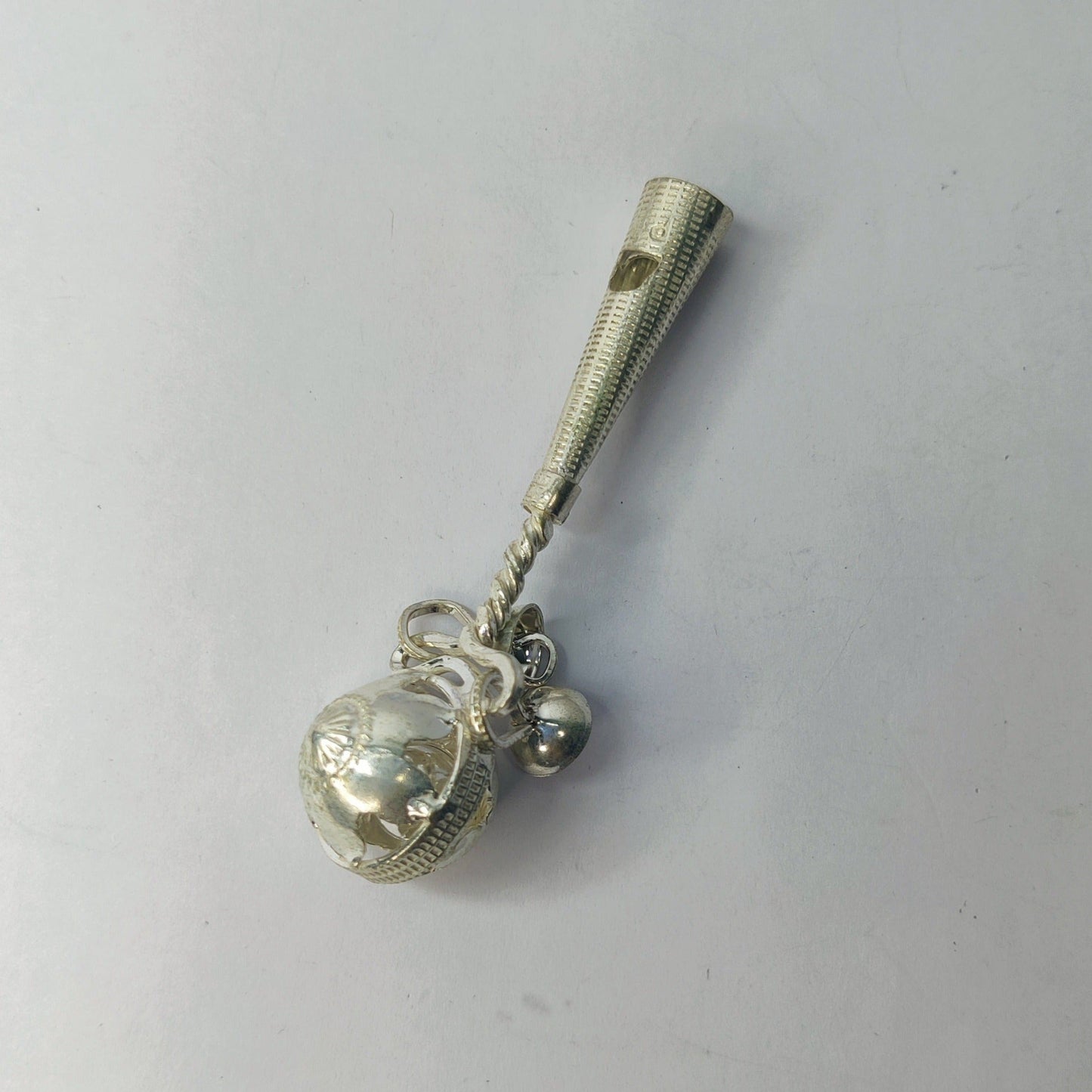 Pure Silver Toddler bell toy