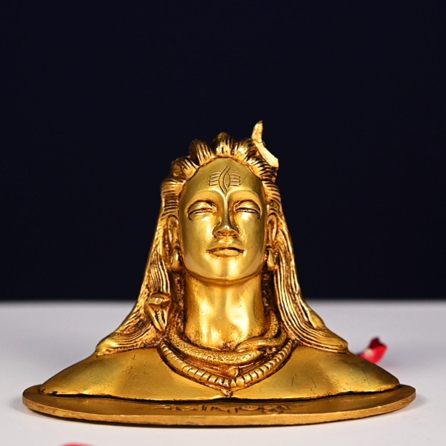 Brass Adiyogi Shiva Statue