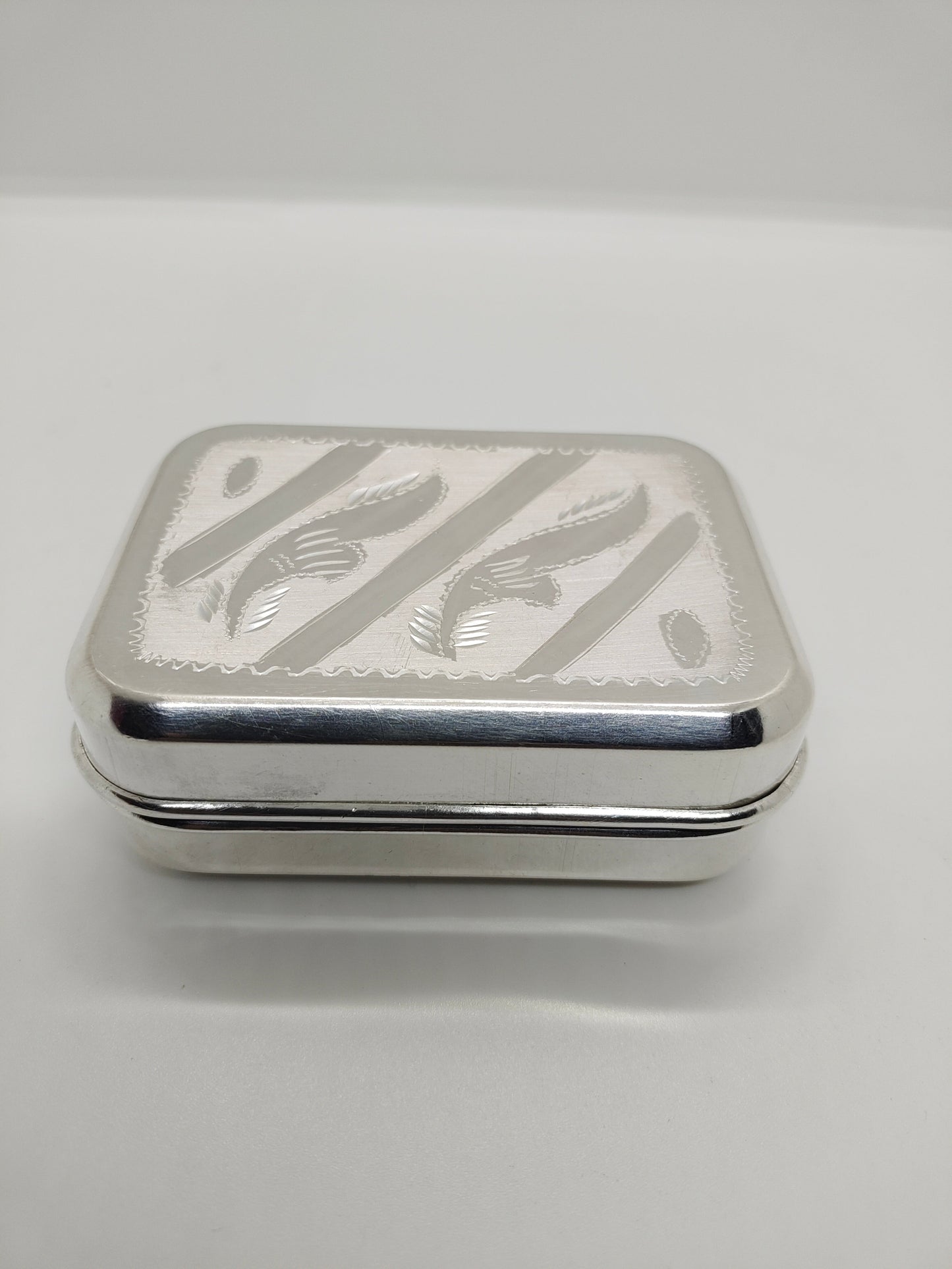 Pure Silver Soap Box Rectangle