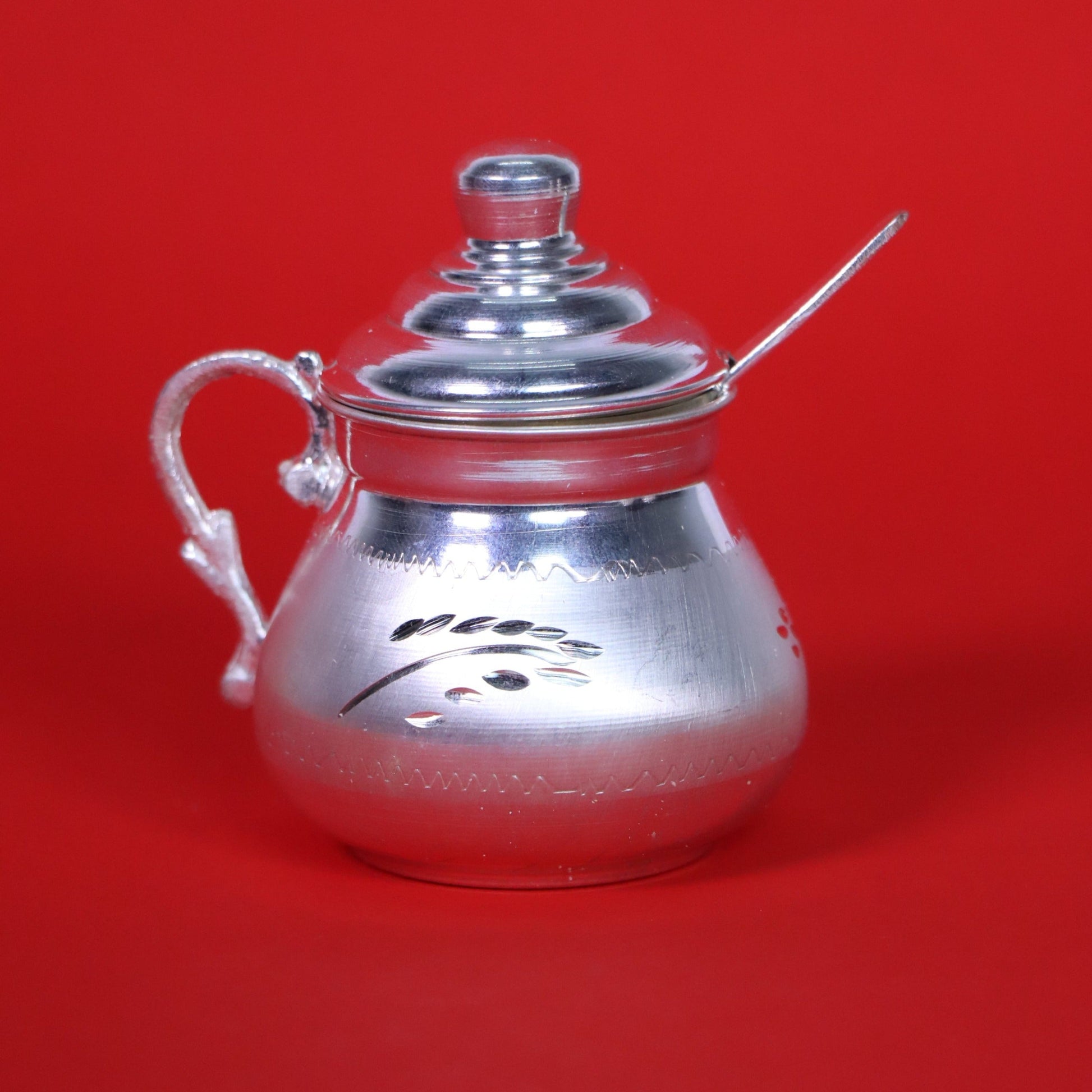 Pure Silver Ghee Jug 62g - PUSHMYCART