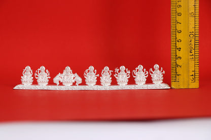 Pure Silver Ashtalakshmi Set