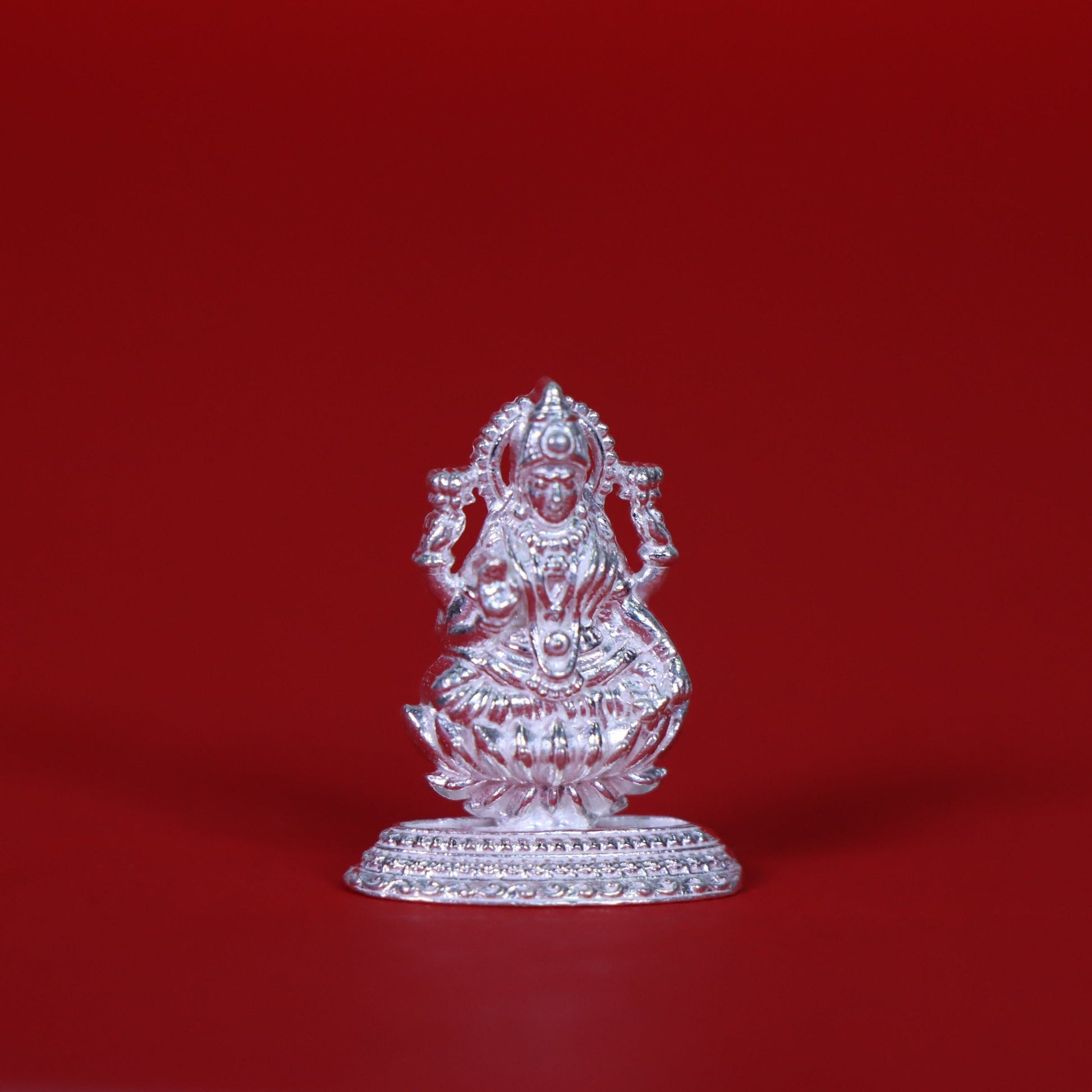 Pure Silver Lakshmi Devi 4.6 g - PUSHMYCART