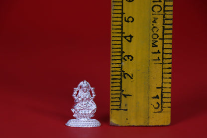 Pure Silver Lakshmi Devi Idol 1 pcs