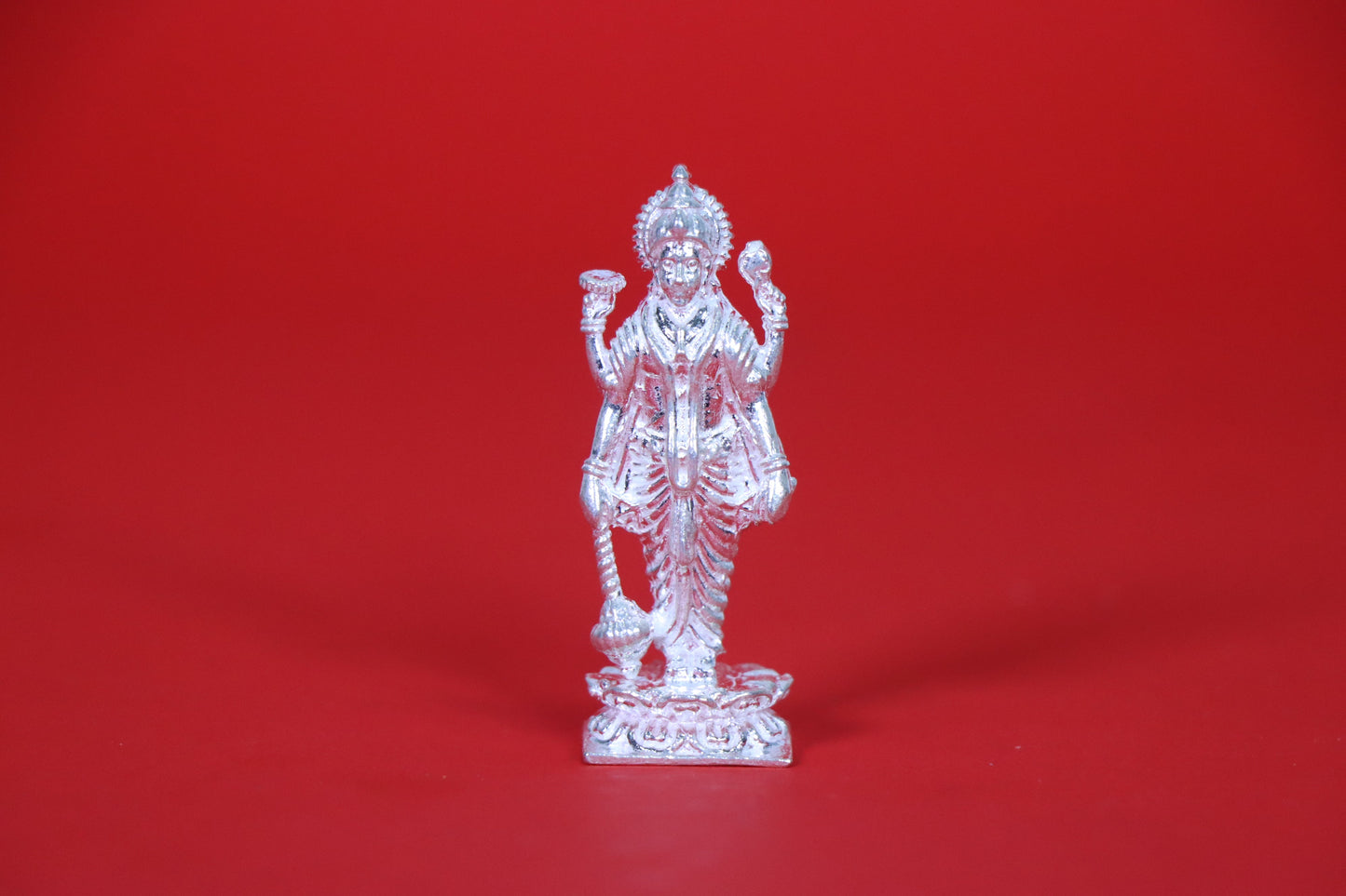 Pure Silver Satyanarayana Swamy Idol 25g - PUSHMYCART