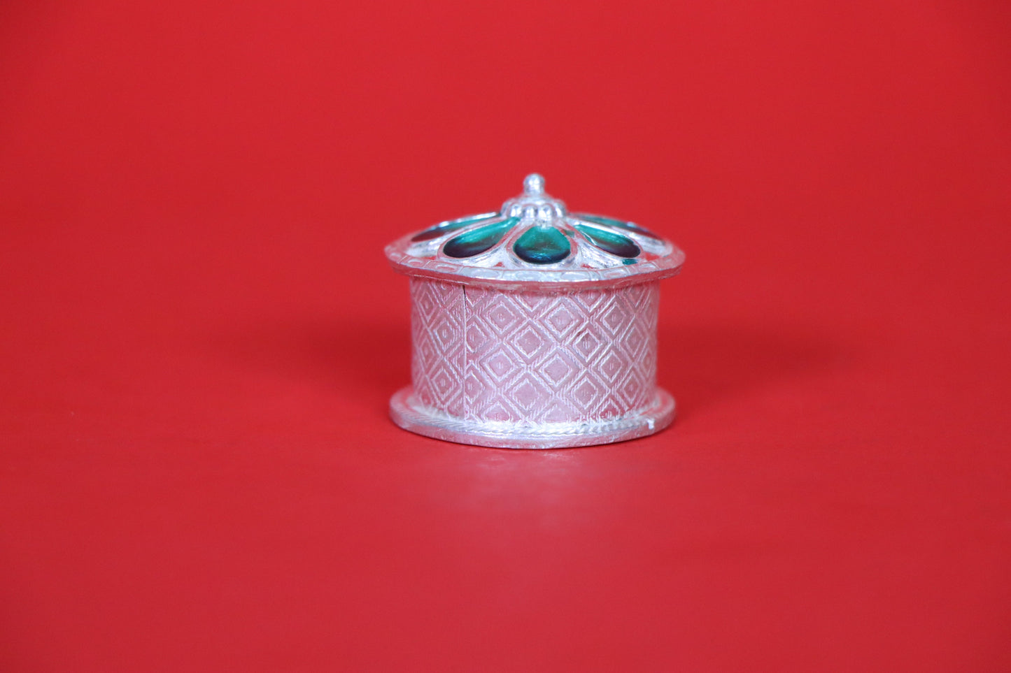 Pure Silver Kajal Box