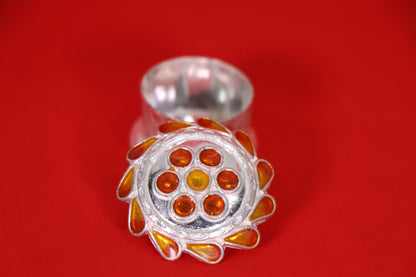 Pure Silver Kajal Box 18.07g - PUSHMYCART