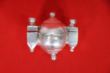 Pure Silver Shiva lingam box