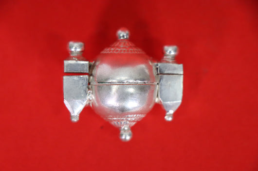 Pure Silver Shiva lingam box