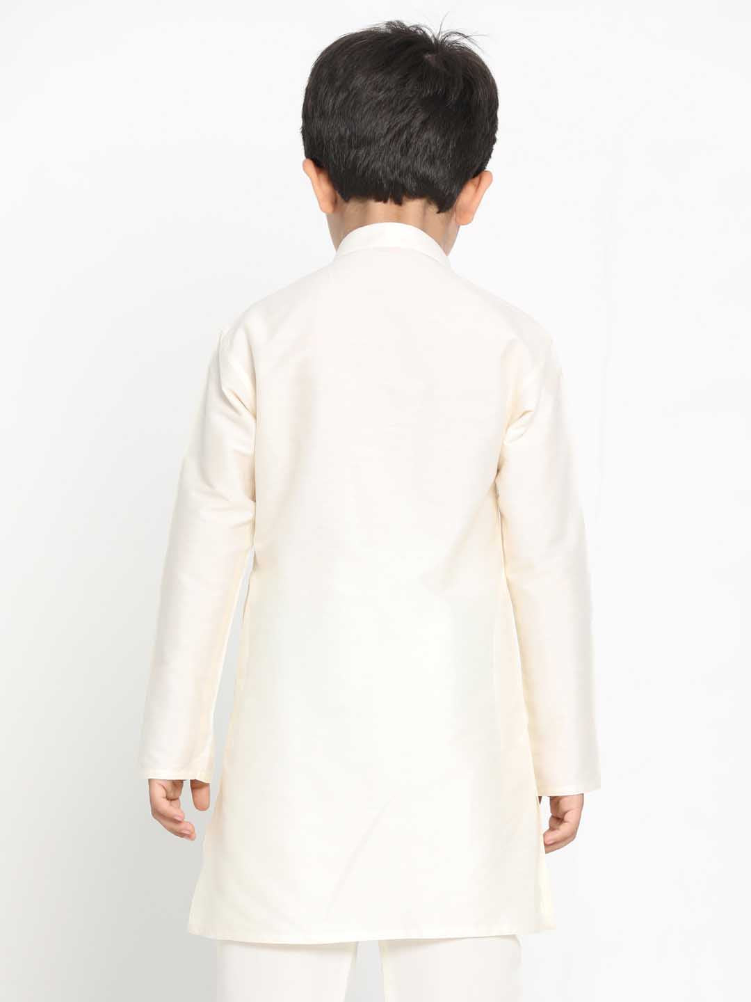 Vastramay Boy's Cream Kurta