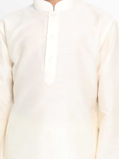 Vastramay Boy's Cream Kurta