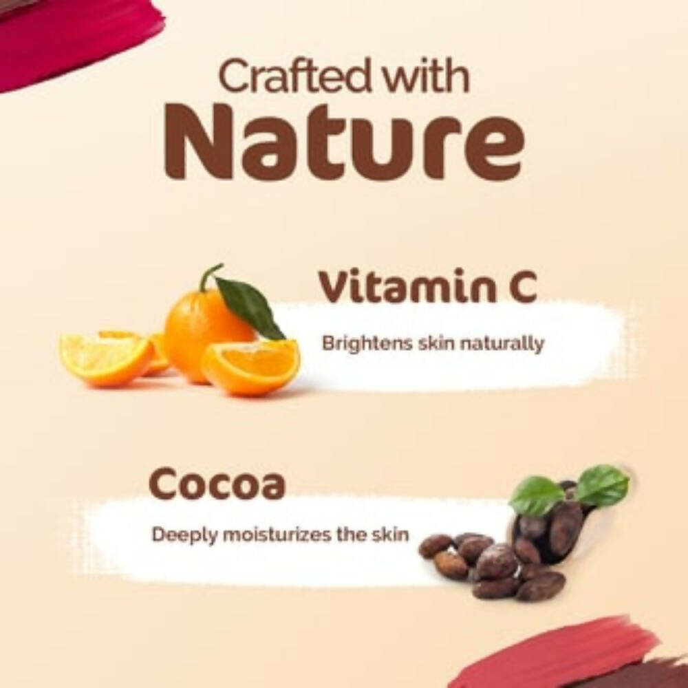 Mamaearth Nourishing Natural Lip Cheek and Eye Tint With Vitamin C and Cocoa|Coco Nude