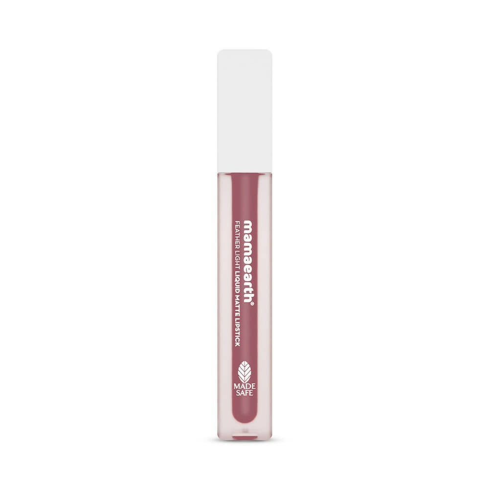 Mamaearth Feather Light Liquid Matte Lipstick | Nude Rose