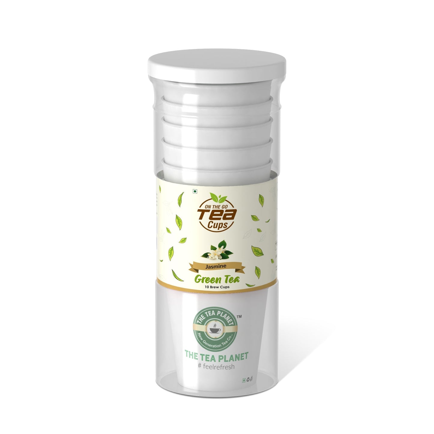 The Tea Planet Jasmine Instant Green Tea Brew Cup