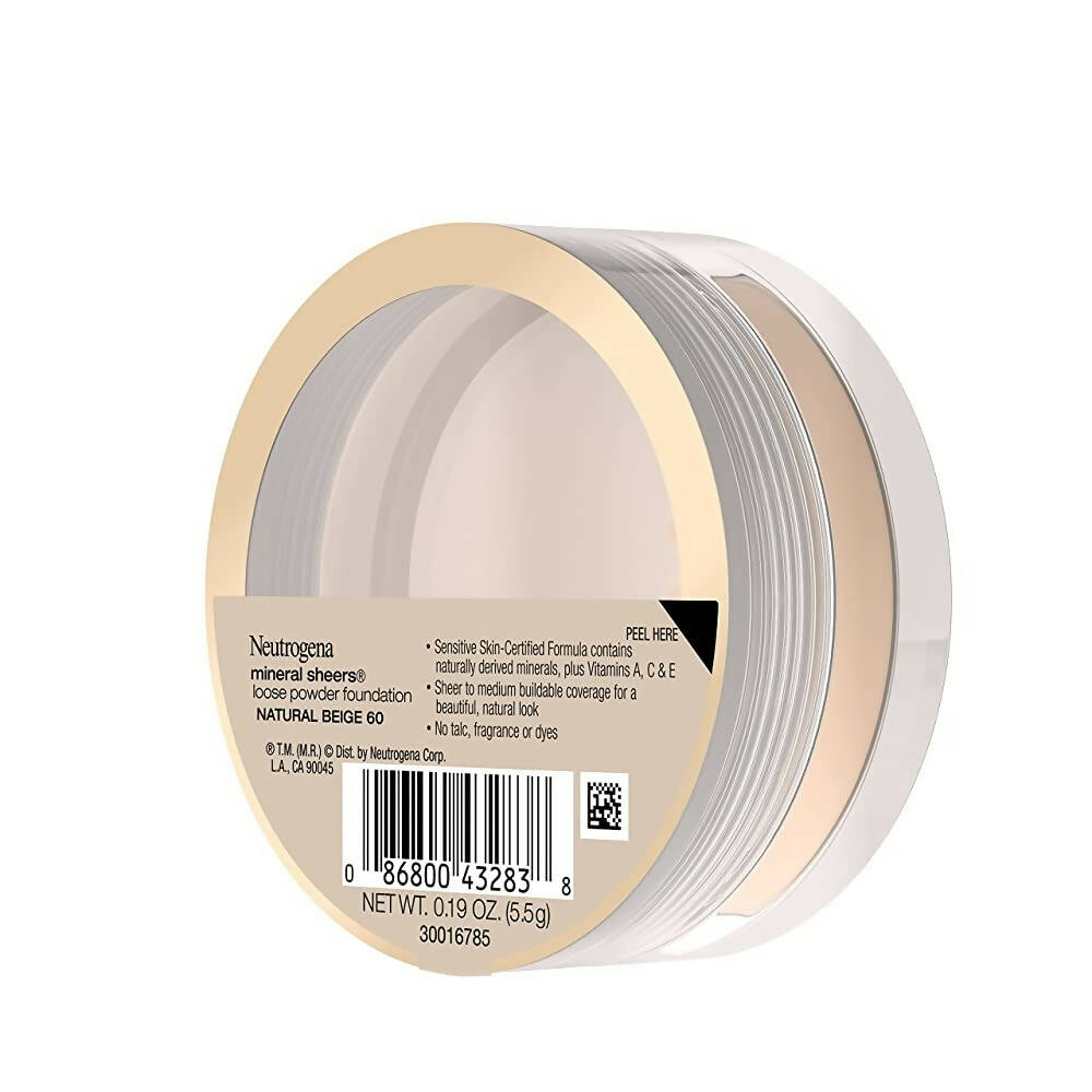 Neutrogena Mineral Sheers Loose Powder Foundation | Natural Beige 60