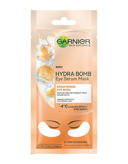 Garnier Hydra Bomb Eye Serum Orange Mask