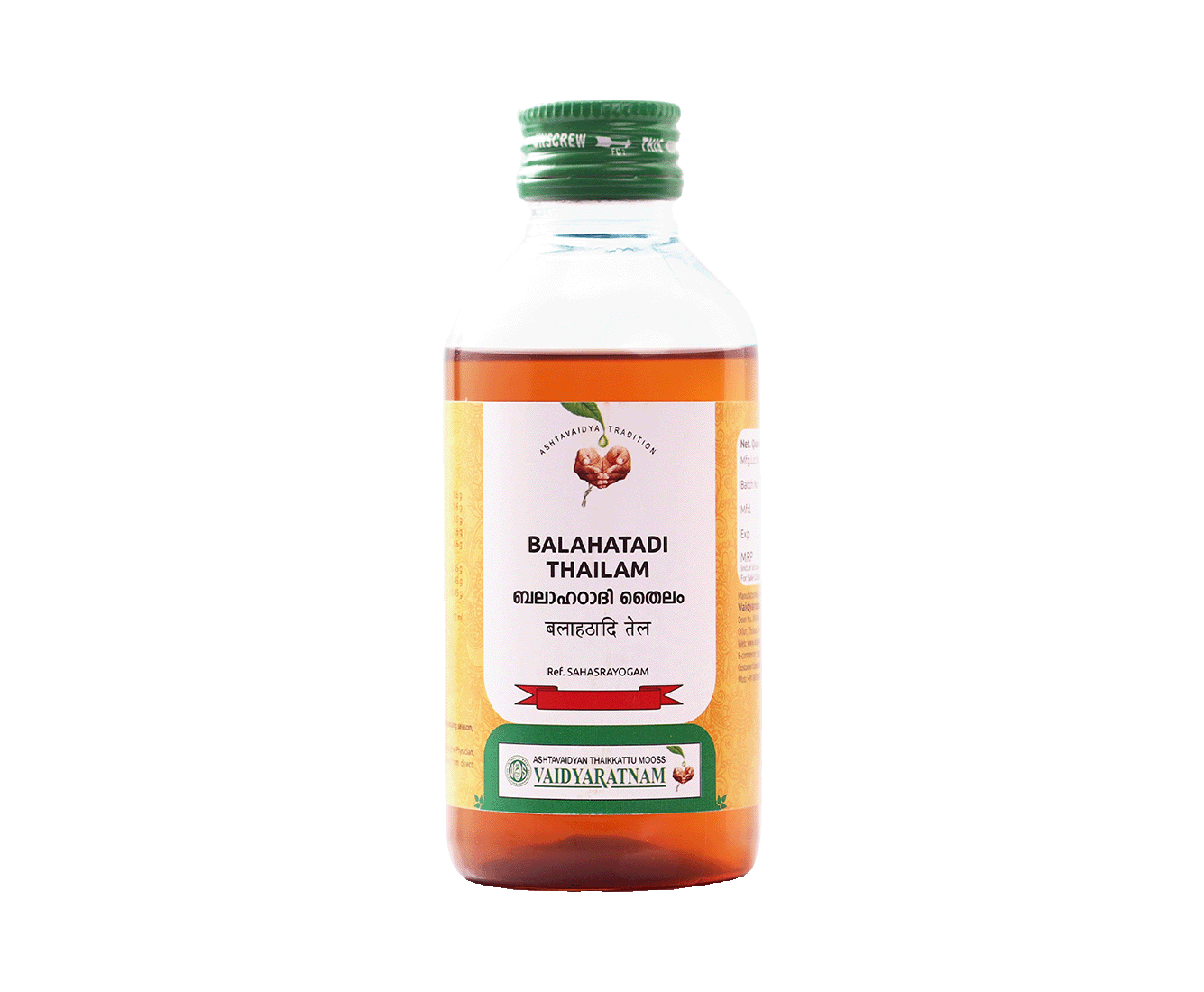 Vaidyaratnam Balathadi Oil 