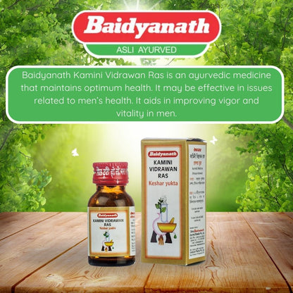 Baidyanath Vansaar Kaminividrawan Ras Kesar Yukta